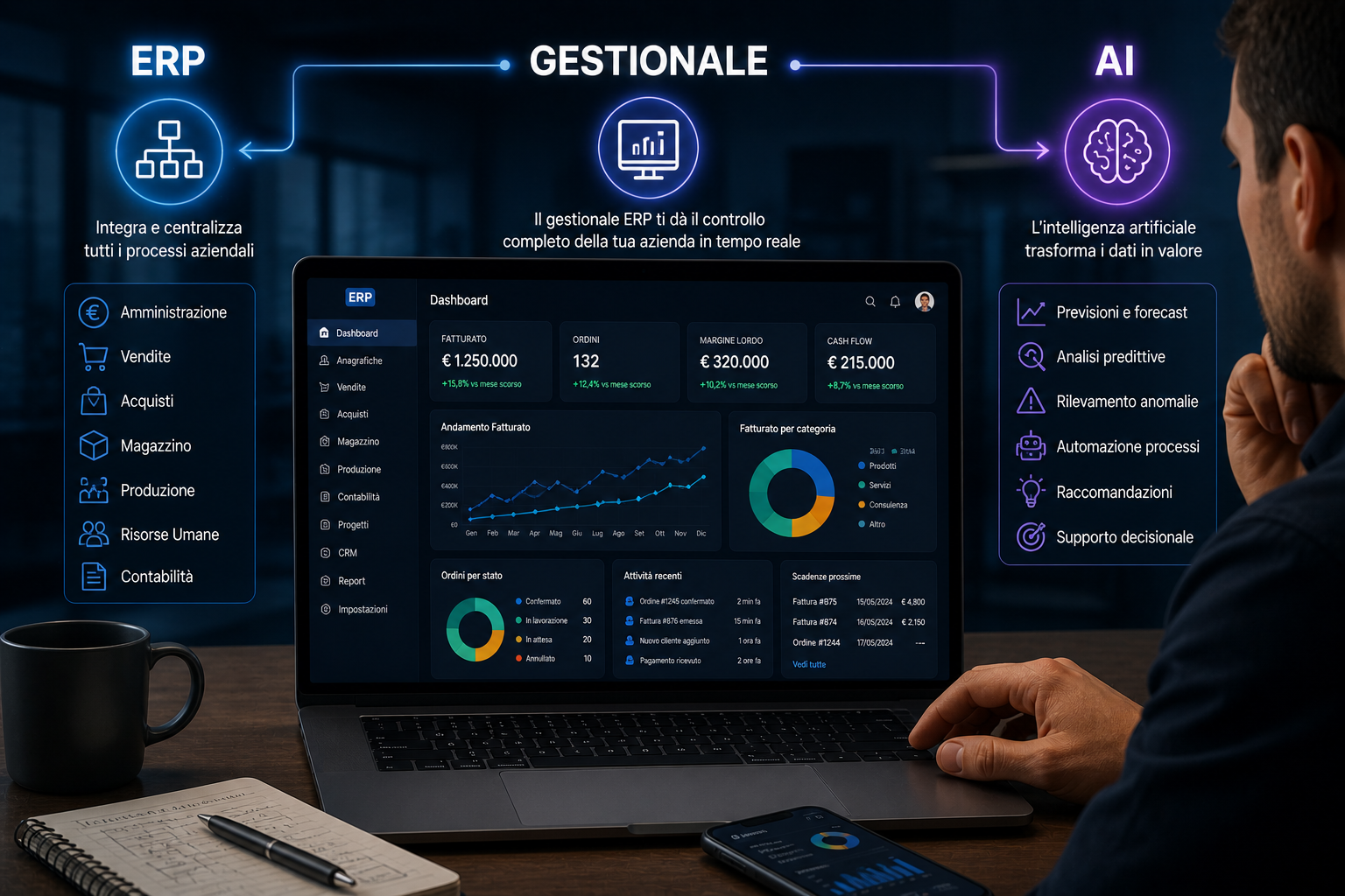 Differenza tra ERP e gestionale: quale sistema scegliere per far crescere la tua azienda