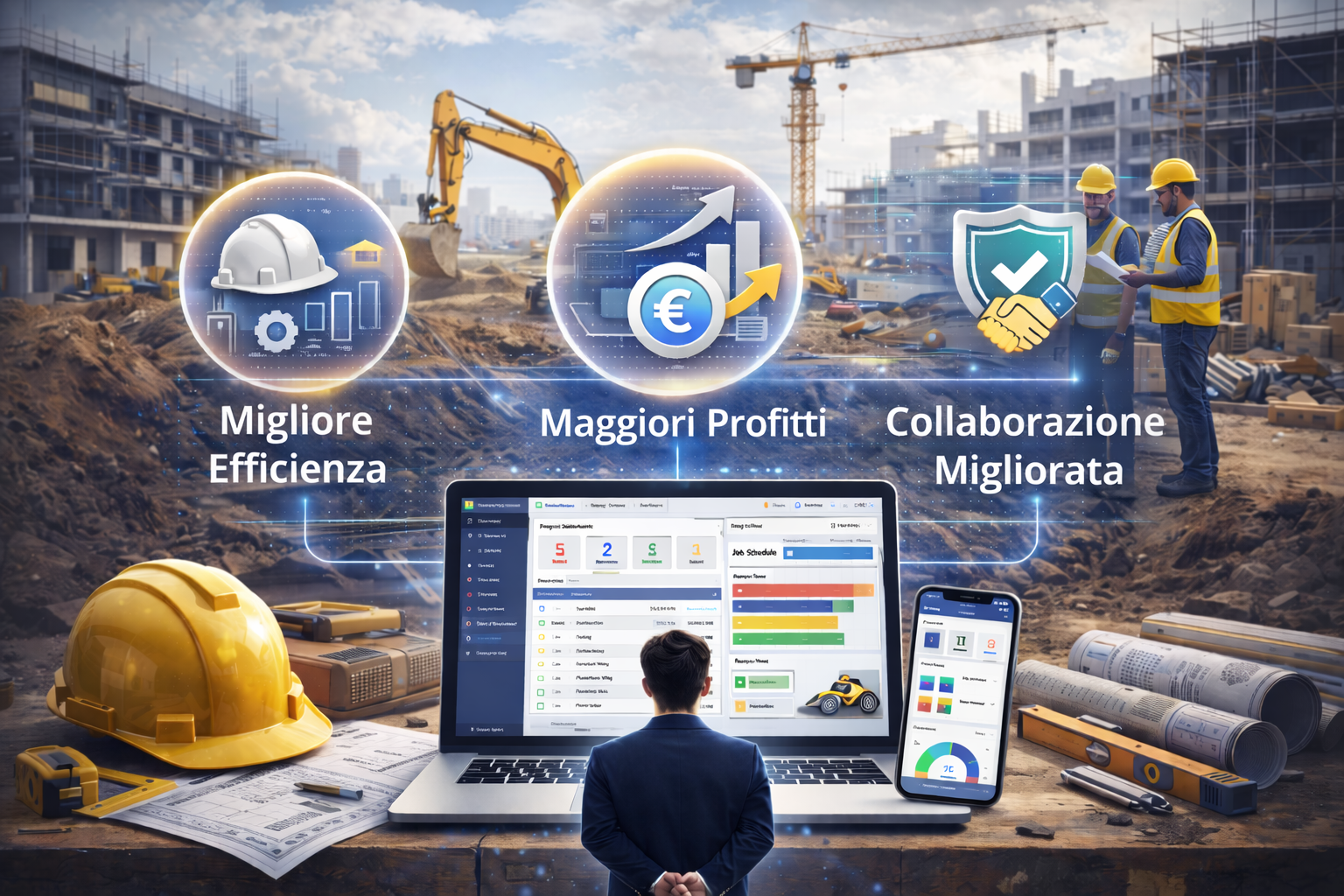 Vantaggi di un gestionale per impresa edile: perché migliora davvero il lavoro in cantiere