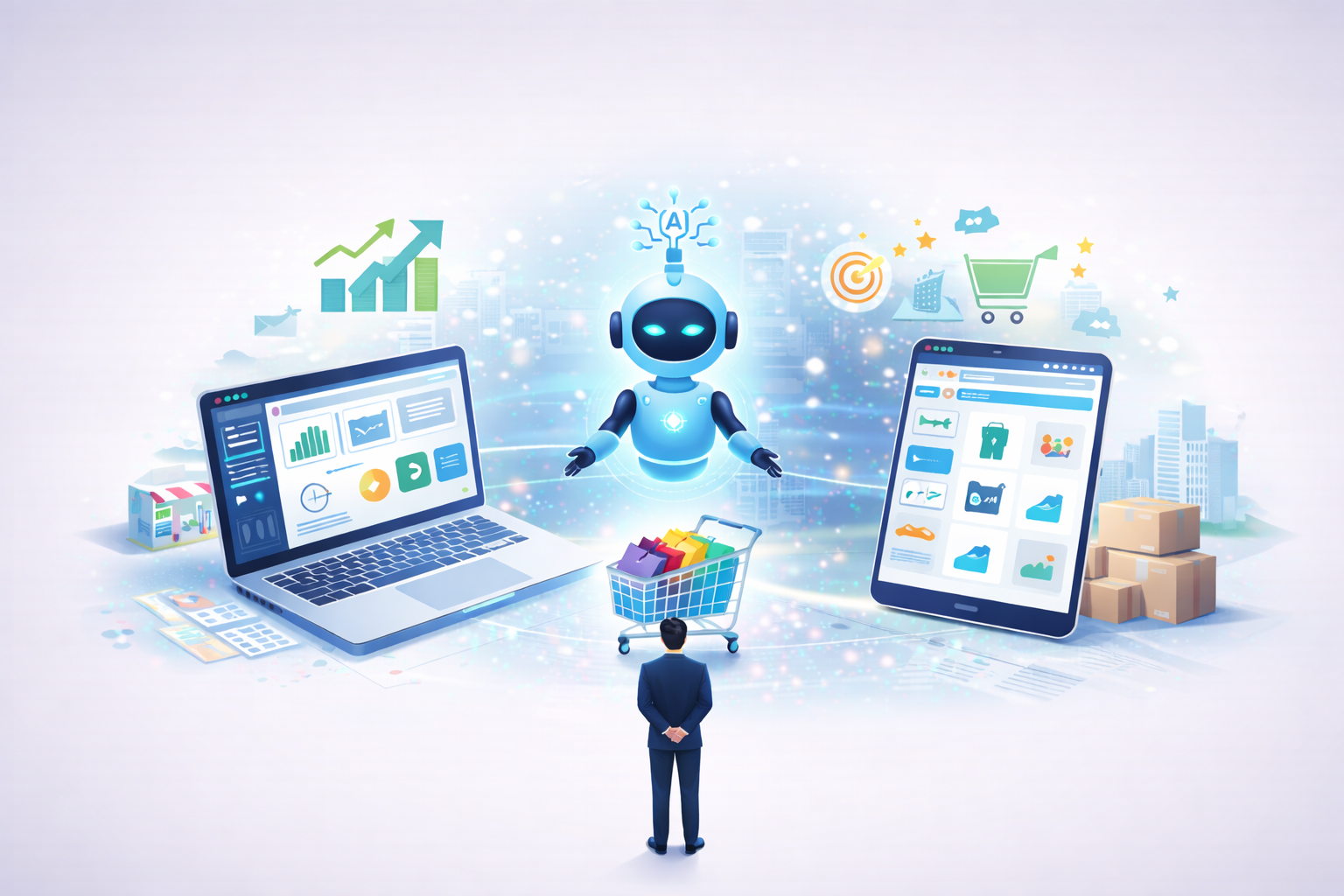 Gestionale ed e-commerce integrati: come vendere di più con l’intelligenza artificiale
