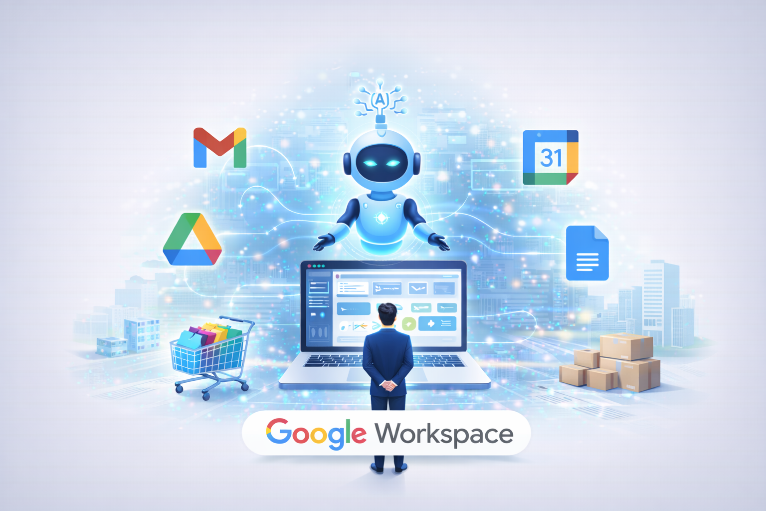 Integrare Google Workspace in un gestionale con AI: come aumentare davvero la produttività